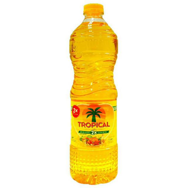 Tropical 2x Minyak Goreng Botol 1L